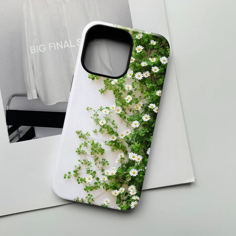Daisy Vine Cascade iPhone Case - CREAMCY