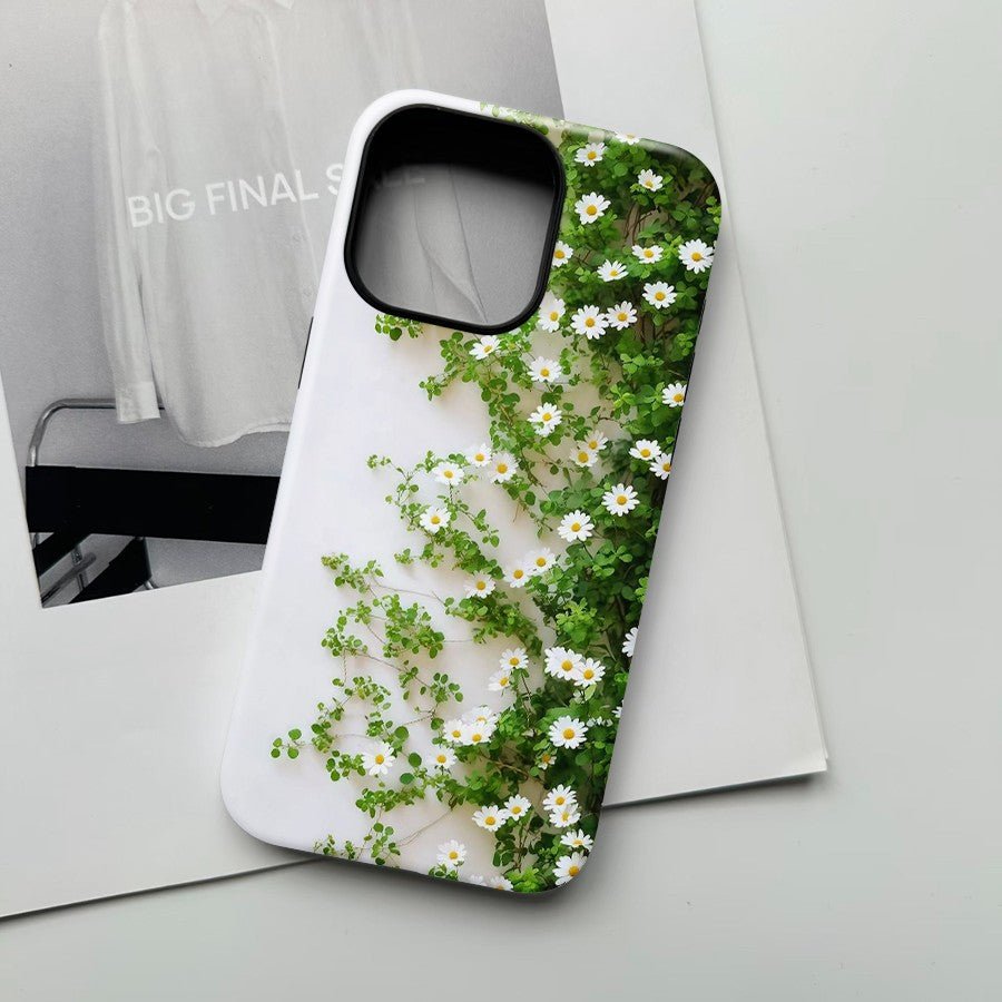 Daisy Vine Cascade iPhone Case