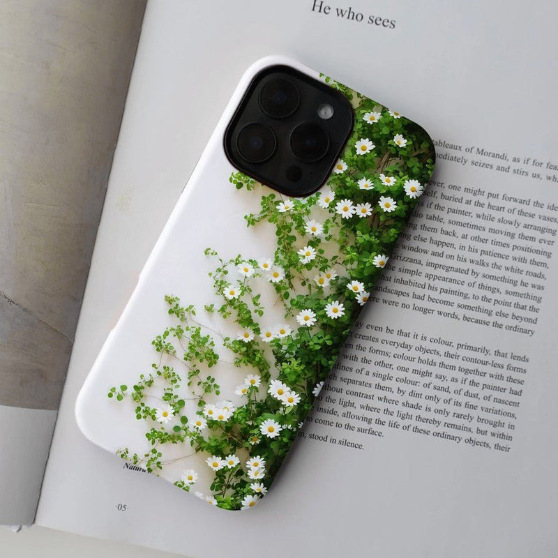 Daisy Vine Cascade iPhone Case - CREAMCY