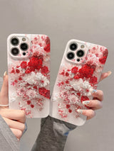 Elegant Aesthetic Chinese Style Rose iPhone Case - CREAMCY