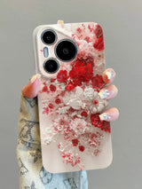 Elegant Aesthetic Chinese Style Rose iPhone Case - CREAMCY