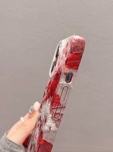 Elegant Aesthetic Chinese Style Rose iPhone Case - CREAMCY
