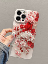 Elegant Aesthetic Chinese Style Rose iPhone Case - CREAMCY