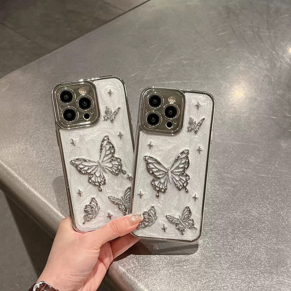 Ethereal Baroque Butterfly iPhone Case - CREAMCY