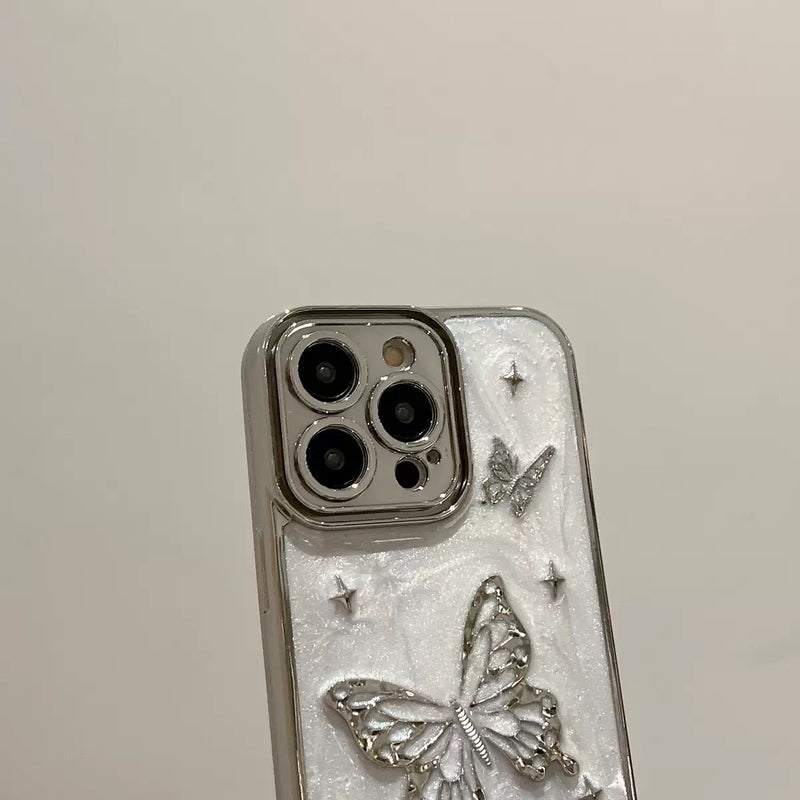 Ethereal Baroque Butterfly iPhone Case - CREAMCY