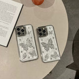Ethereal Baroque Butterfly iPhone Case - CREAMCY