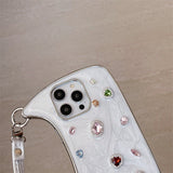 Ethereal Gemstone Aura Handbag iPhone Case - CREAMCY