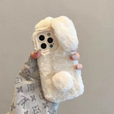 Fluffy Bunny iPhone Case - CREAMCY