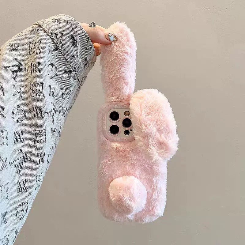 Fluffy Bunny iPhone Case - CREAMCY