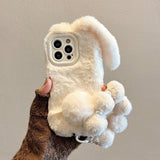 Fluffy Bunny iPhone Case - CREAMCY