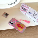 Fortune Favor iPhone Case - CREAMCY