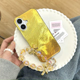 Golden Gradient Glamour iPhone Case - CREAMCY