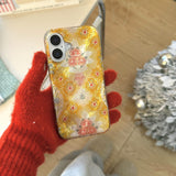 Golden Oriental Charm iPhone Case - CREAMCY