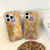 Golden Oriental Charm iPhone Case - CREAMCY