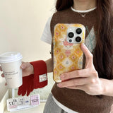 Golden Oriental Charm iPhone Case - CREAMCY