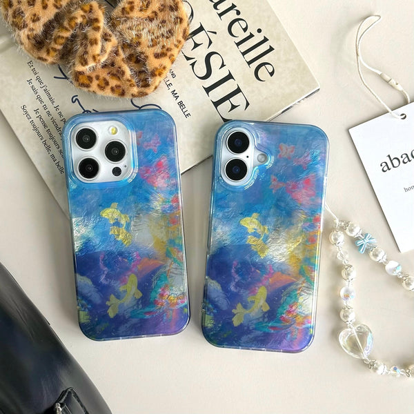 Gorgeous Colored Koi iPhone Case - CREAMCY