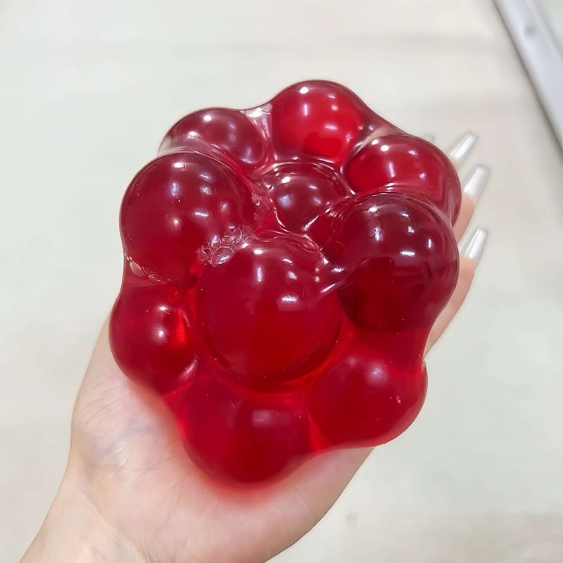 Jumbo Pearl Squishy Ball – Handmade Stress Relief (All Ages) | Jumbo Pearl 01 - CREAMCY