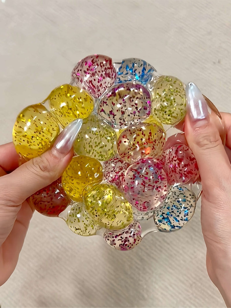 Jumbo Pearl Squishy Ball – Handmade Stress Relief (All Ages) | Jumbo Pearl 01 - CREAMCY