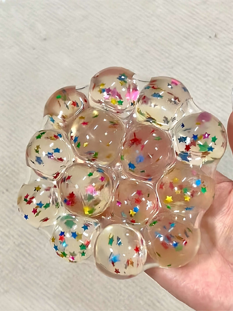 Jumbo Pearl Squishy Ball – Handmade Stress Relief (All Ages) | Jumbo Pearl 01 - CREAMCY