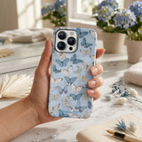 Lunar Veil Butterfly iPhone Case - CREAMCY