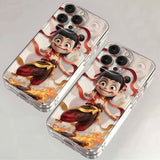 Nezha - Inspired Clear iPhone Case - CREAMCY