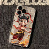 Nezha - Inspired Clear iPhone Case - CREAMCY