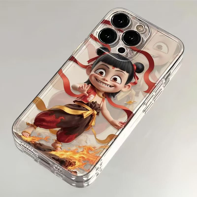 Nezha - Inspired Clear iPhone Case - CREAMCY