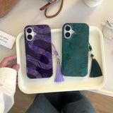 Ethereal Snake Whisper iPhone Case