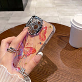 Ribbon Pink Butterfly iPhone Case - CREAMCY