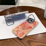 Ribbon Pink Butterfly iPhone Case - CREAMCY