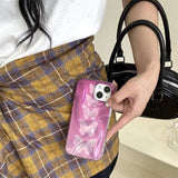 Rose Pink Fade Butterfly iPhone Case - CREAMCY