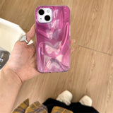 Rose Pink Fade Butterfly iPhone Case - CREAMCY