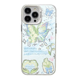 Spring Breeze Butterfly iPhone Case - CREAMCY