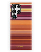 Sunset Gradient Stripe Samsung Galaxy Case - CREAMCY