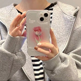 Translucent Rose iPhone Case - CREAMCY