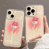 Translucent Rose iPhone Case - CREAMCY