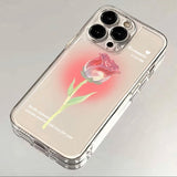 Translucent Rose iPhone Case - CREAMCY