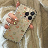 Transparent Blossom iPhone Case - CREAMCY