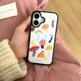 Vibrant Mushroom - Packed iPhone Case - CREAMCY