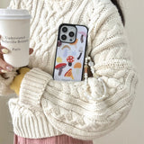 Vibrant Mushroom - Packed iPhone Case - CREAMCY