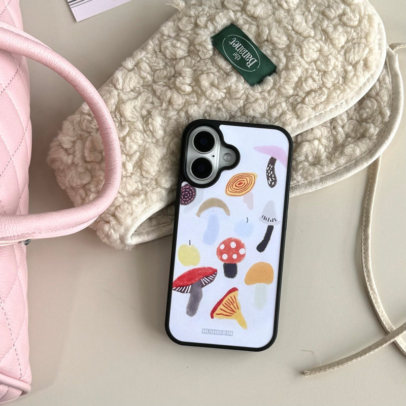 Vibrant Mushroom - Packed iPhone Case - CREAMCY