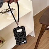 Wild Style Leopard Leather iPhone Case - CREAMCY