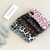 Wild Style Leopard Leather iPhone Case - CREAMCY