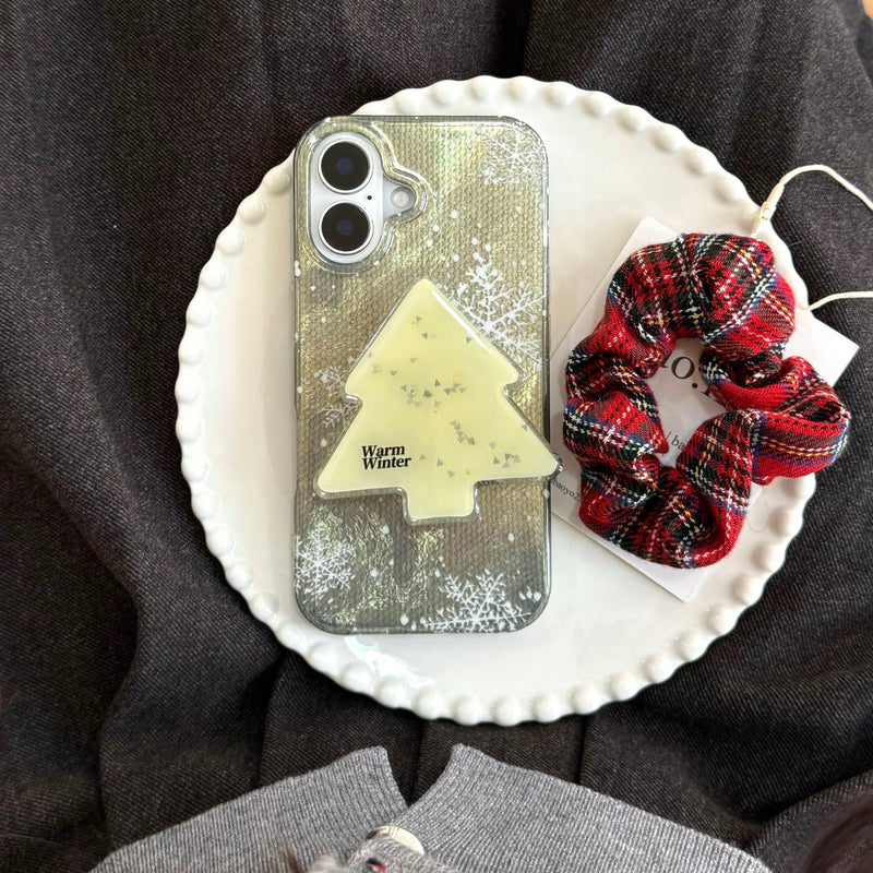 Winter Whisper Pine iPhone Case - CREAMCY