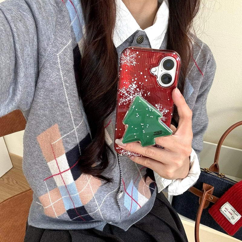 Winter Whisper Pine iPhone Case - CREAMCY