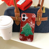 Winter Whisper Pine iPhone Case - CREAMCY