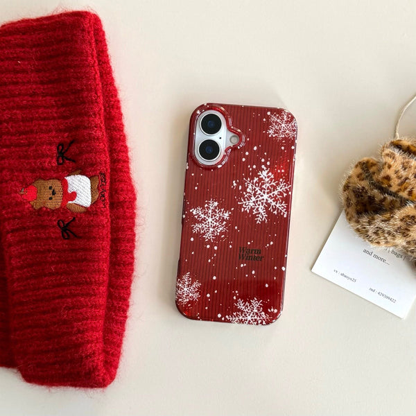 Winter Whisper Pine iPhone Case - CREAMCY