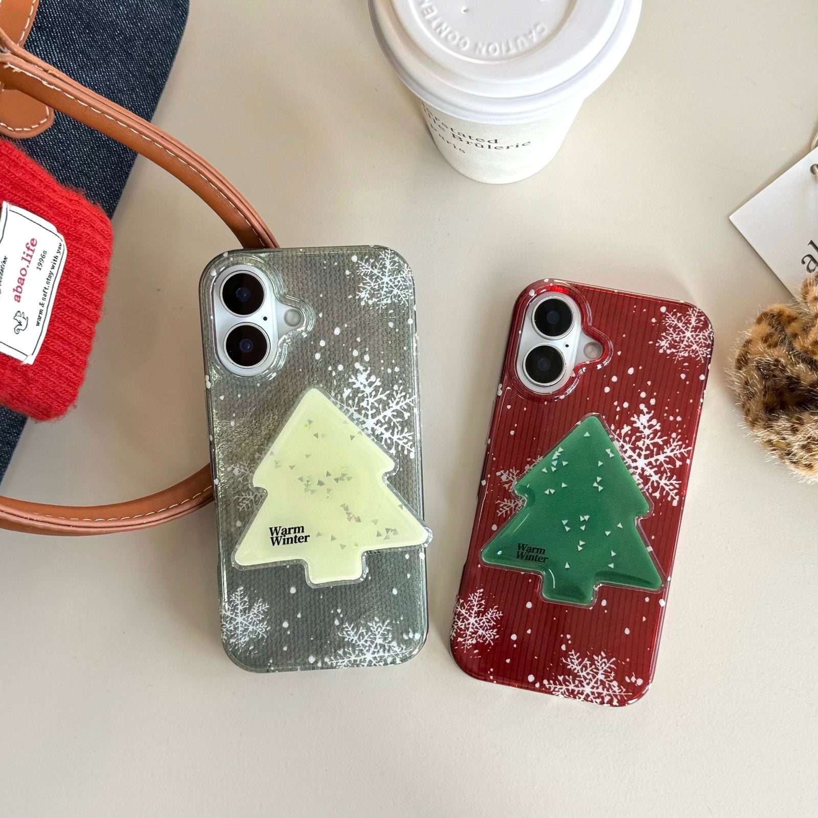 Winter Whisper Pine iPhone Case