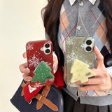 Winter Whisper Pine iPhone Case - CREAMCY