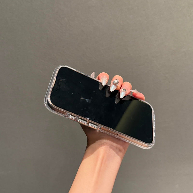 Winter Wonderland Penguin Holographic iPhone Case - CREAMCY